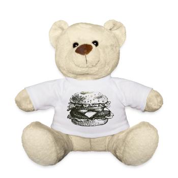 Burger - Teddy - Weiß - Vorne