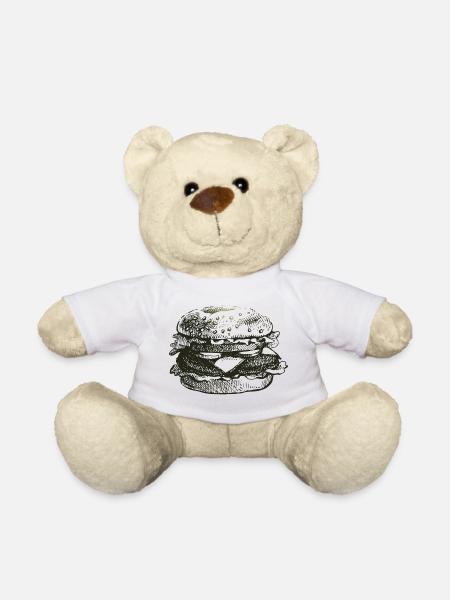Burger - Teddy - Weiß