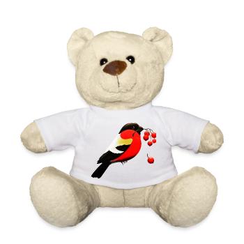 vogel - Teddy - Weiß - Vorne