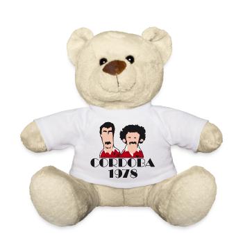 Cordoba 1978 Football Retro Maillot Cadeau - Nounours - blanc - Devant