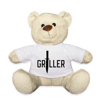 Griller - Teddy Bear - white - Front