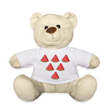 watermelon - Teddy Bear - white - Front