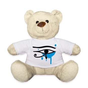 The Eye of Horus - Teddy Bear - white - Front