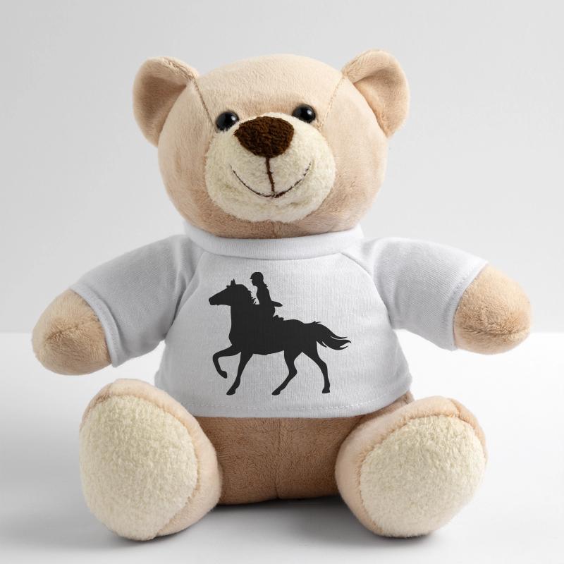 Mädchen mit Pferd Teddy