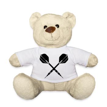 darts - Teddy Bear - white - Front
