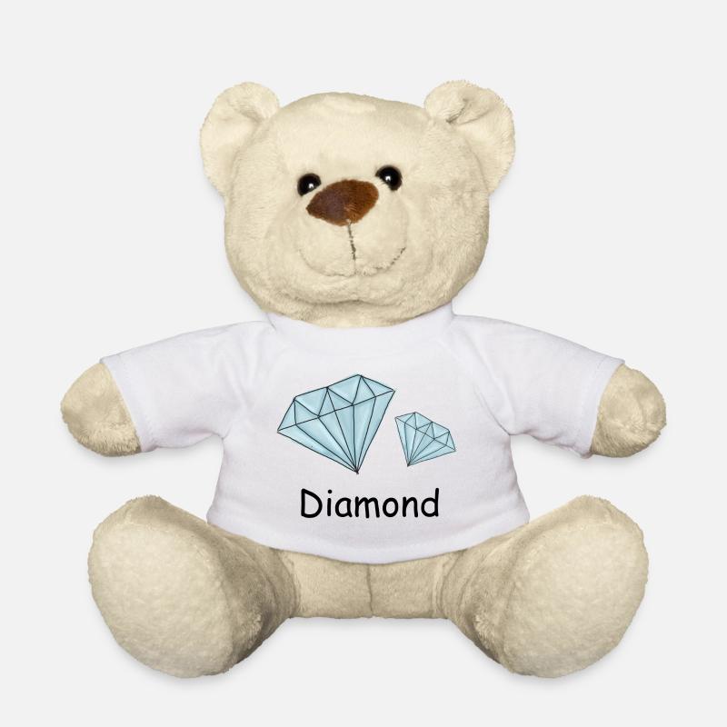 Diamant - Teddy - Weiß