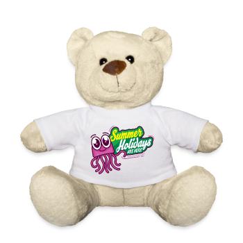 summer holidays - Teddy Bear - white - Front