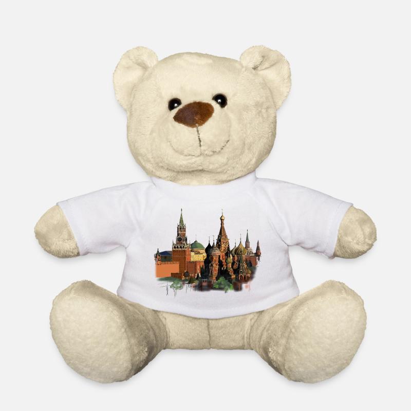 Moskau - Teddy - Weiß