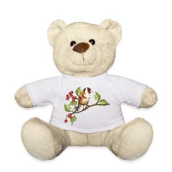 Stieglitzvogel - Teddy - Weiß - Vorne