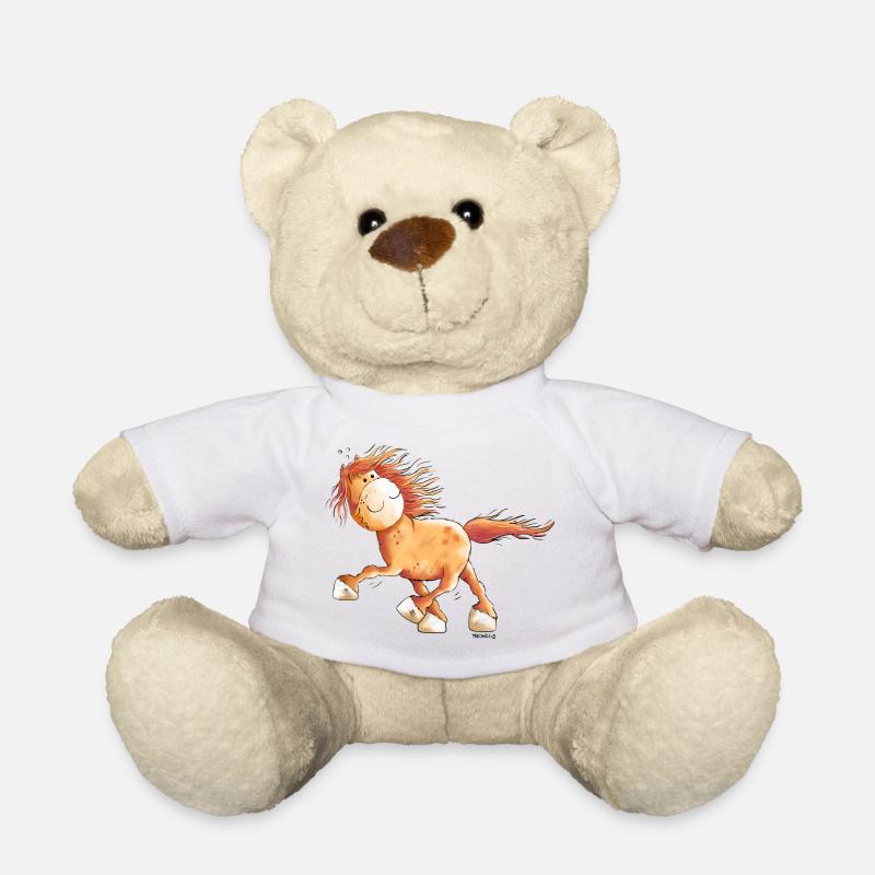 Icelandic Horse - Teddy Bear - white