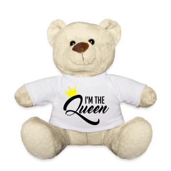 I'm the Queen - Teddy - Weiß - Vorne
