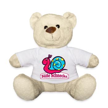 Suesse Schnecke - Teddy - Weiß - Vorne