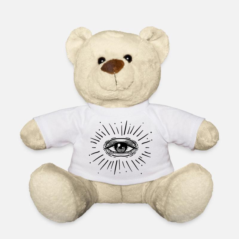 Das Auge - Teddy - Weiß