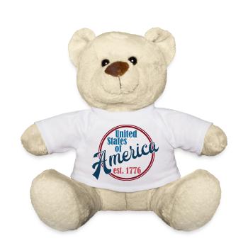 United States of America - Teddy - Weiß - Vorne
