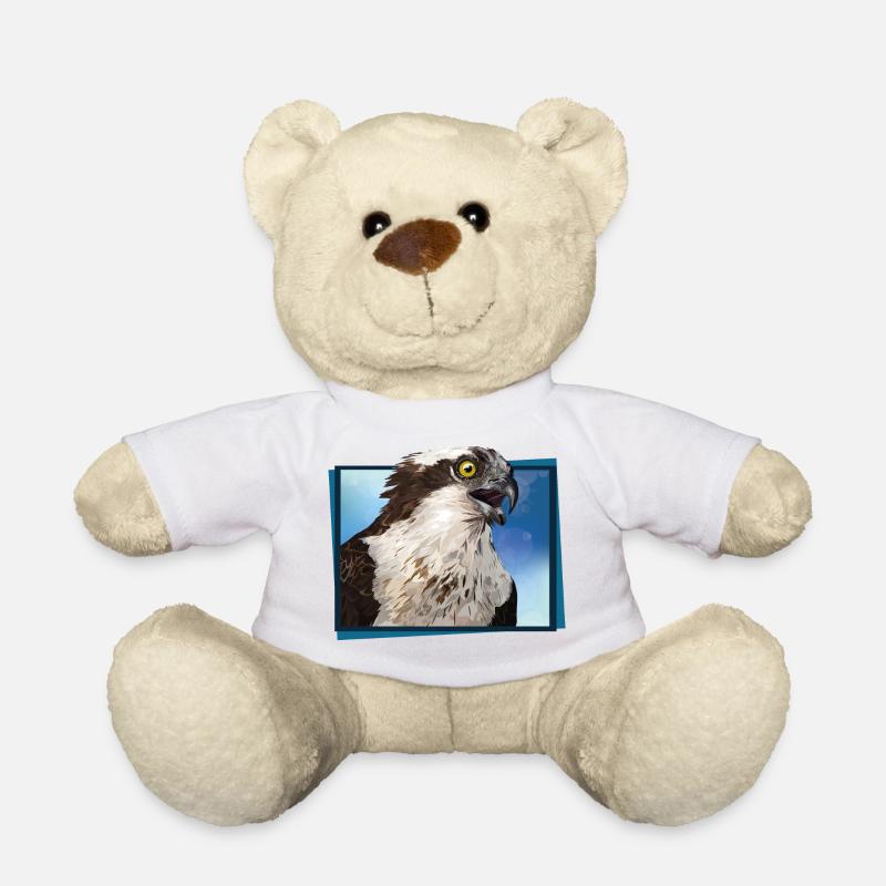 Balbuzard - Nounours - blanc