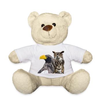 Oiseaux de proie - Nounours - blanc - Devant