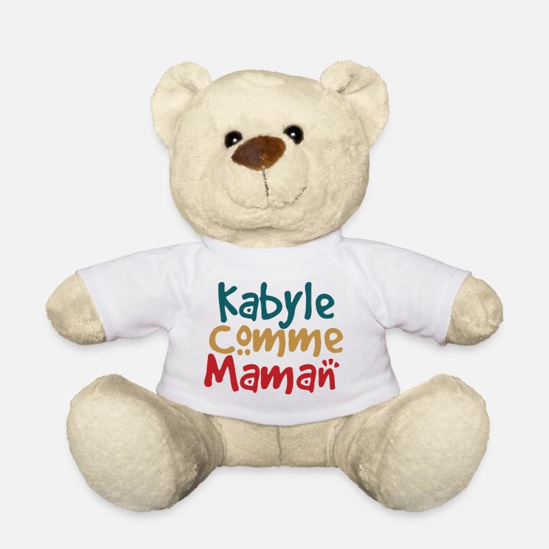 Kabyle comme maman - Nounours - blanc