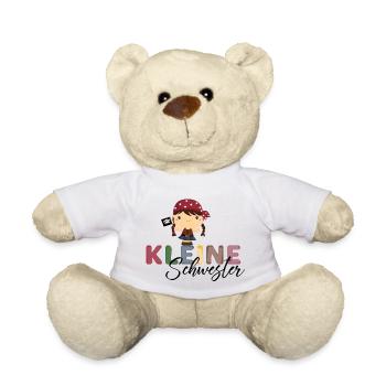 Kleine Schwester Pirat - Teddy - Weiß - Vorne