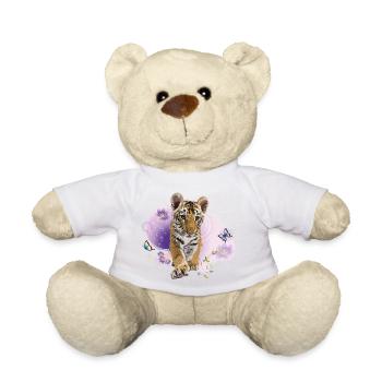 Bengal tiger - Teddy Bear - white - Front