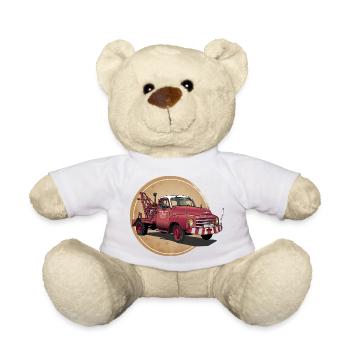 Abschleppwagen Oldtimer - Teddy - Weiß - Vorne