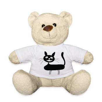 Cat - Teddy - Weiß - Vorne