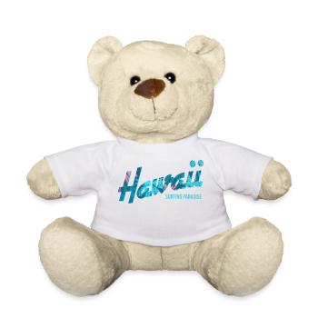 Hawaii Surfing Paradise Tropic - Teddy - Weiß - Vorne