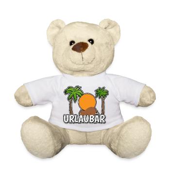 UrlauBär - Teddy - Weiß - Vorne