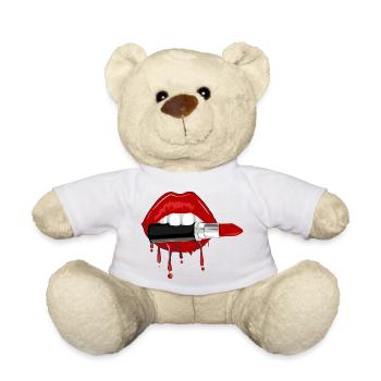 T-Shirt positive Vibration. - Teddy - Weiß - Vorne