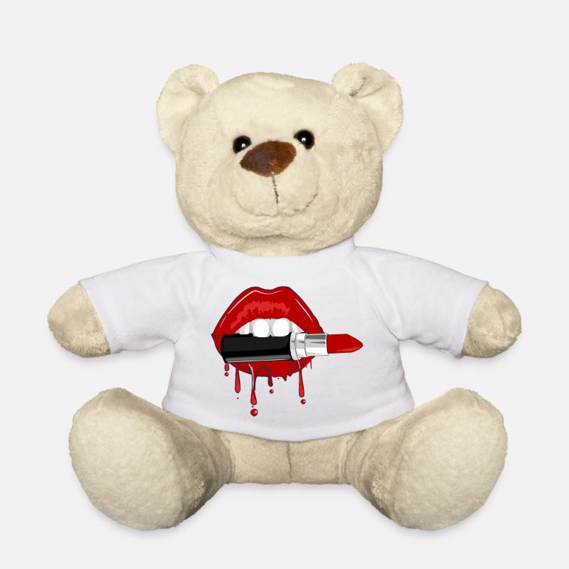 T-Shirt positive Vibration. - Teddy - Weiß