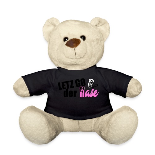 Hase black Pink - Teddy
