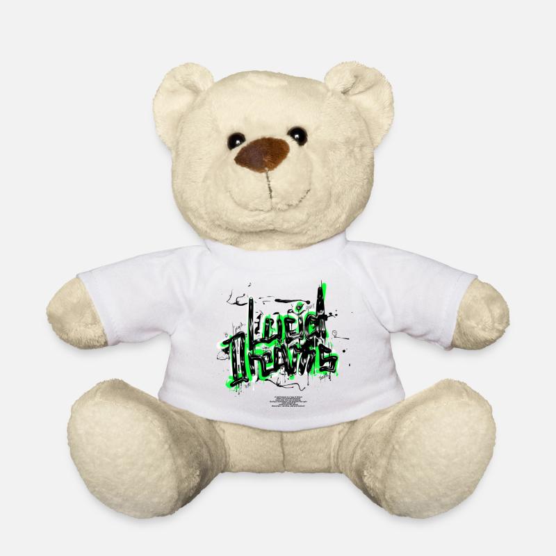 Lucid Dreams - Hand drawn - Teddy - Weiß