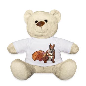 Squirrel blank - Teddy Bear - white - Front