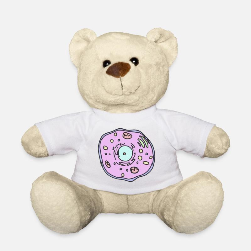 tierische Zelle - Teddy - Weiß