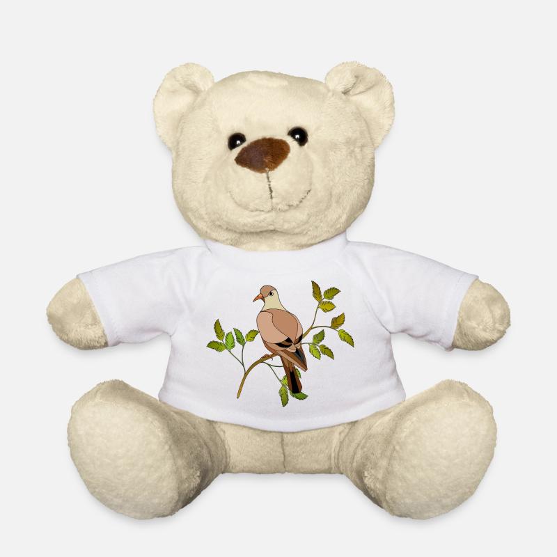 Vogel - Teddy - Weiß