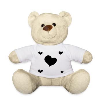 Herzen Herz - Teddy - Weiß - Vorne