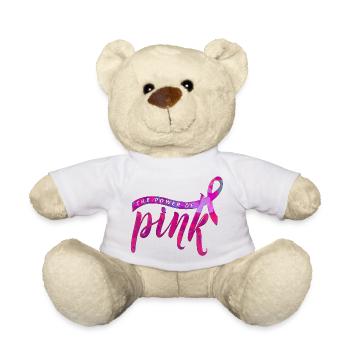 Cancer du sein - Nounours - blanc - Devant