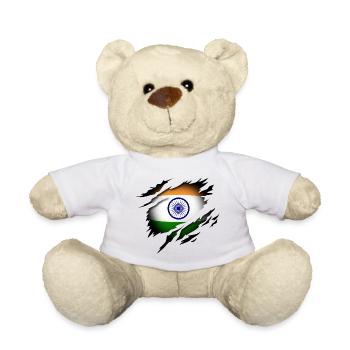 L’Inde dans l’âme - Nounours - blanc - Devant