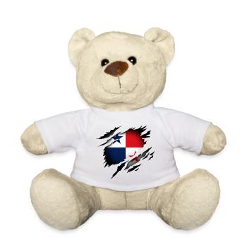 Le Panama dans l’âme - Nounours - blanc - Devant