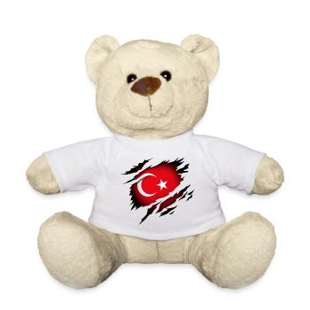 La Turquie dans l’âme - Nounours - blanc - Devant