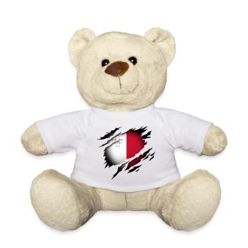 Malte dans l’âme - Nounours - blanc - Devant