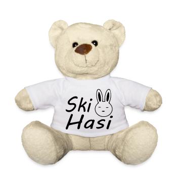 Ski Skiing Après-Ski - Teddy - Weiß - Vorne