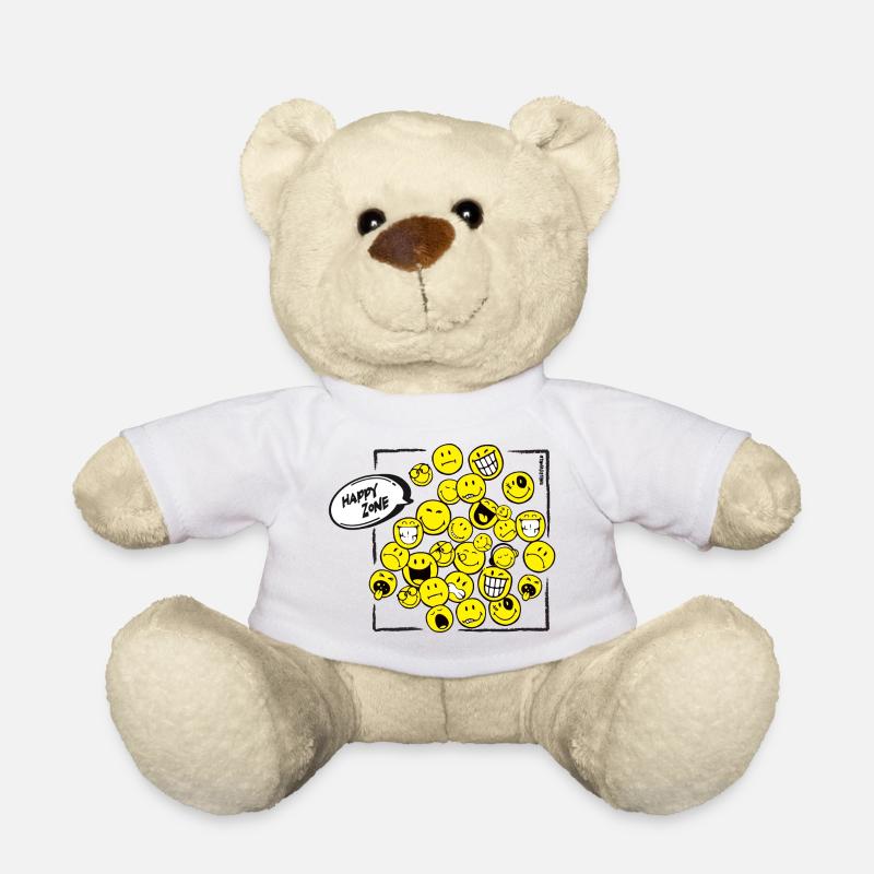 Smiley-World© Happy Zone - Nounours - blanc