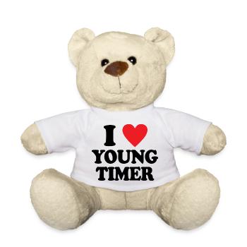 Youngtimer Oldtimer Car Collector Gift Screwdriver - Teddy Bear - white - Front