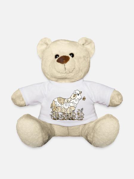 Schaf - Teddy - Weiß