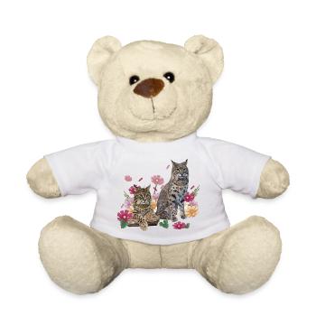 Lynx - Teddy Bear - white - Front