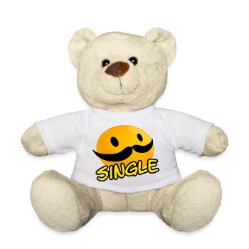 Single - Teddy - Weiß - Vorne