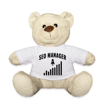 SEO Manager – Growth & Performance Design - Teddy Bear - white - Front