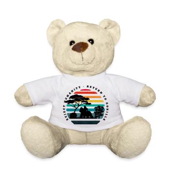 Reject humanity - Teddy Bear - white - Front