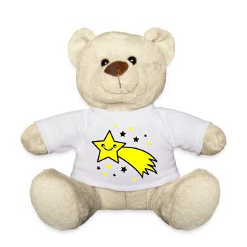 Shooting star - Teddy Bear - white - Front