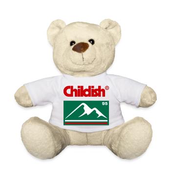 TGFBRO CHILDISH ADVENTURE - Teddy Bear - white - Front